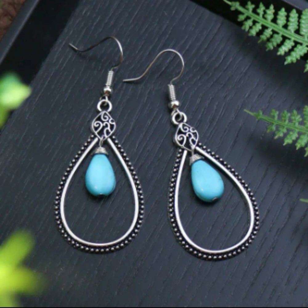 Turquoise Drop Earrings